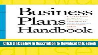 [Get] Business Plans Handbook Free Online