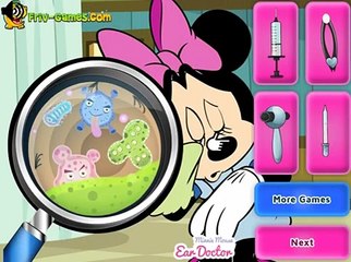 Minnie Mouse Ear Doctor - Baby Games Movie