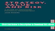 [Get] Strategy, Value and Risk: A Guide to Advanced Financial Management (Global Financial