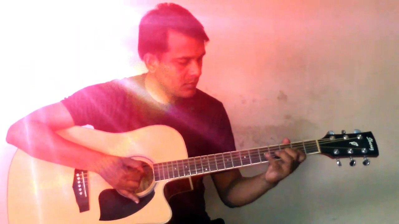 Mera jivan kora kagaj guitar lead by marathi rdx