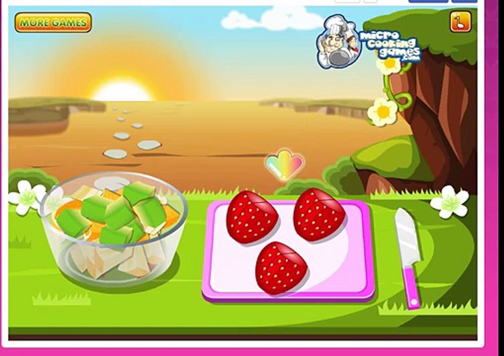 Rainbow Fruit Salad videos play game online free | Videos Fruit Salad game play online