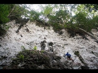 Drew Arellano takes on Nautod Wall in Dingle, Iloilo