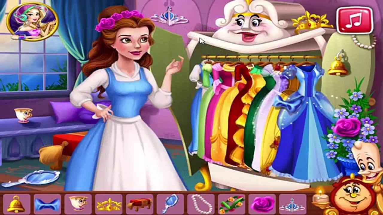 Beautys Belle Magical Closet Beauty and The Beast Games For Girls