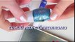 Свадебный маникюр в синих тонах / Wedding manicure nail art