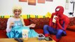 Spiderman And Frozen Elsa Vs Joker Popcorn Spell & Hulk Prank- Funny Superhero In Real Lif