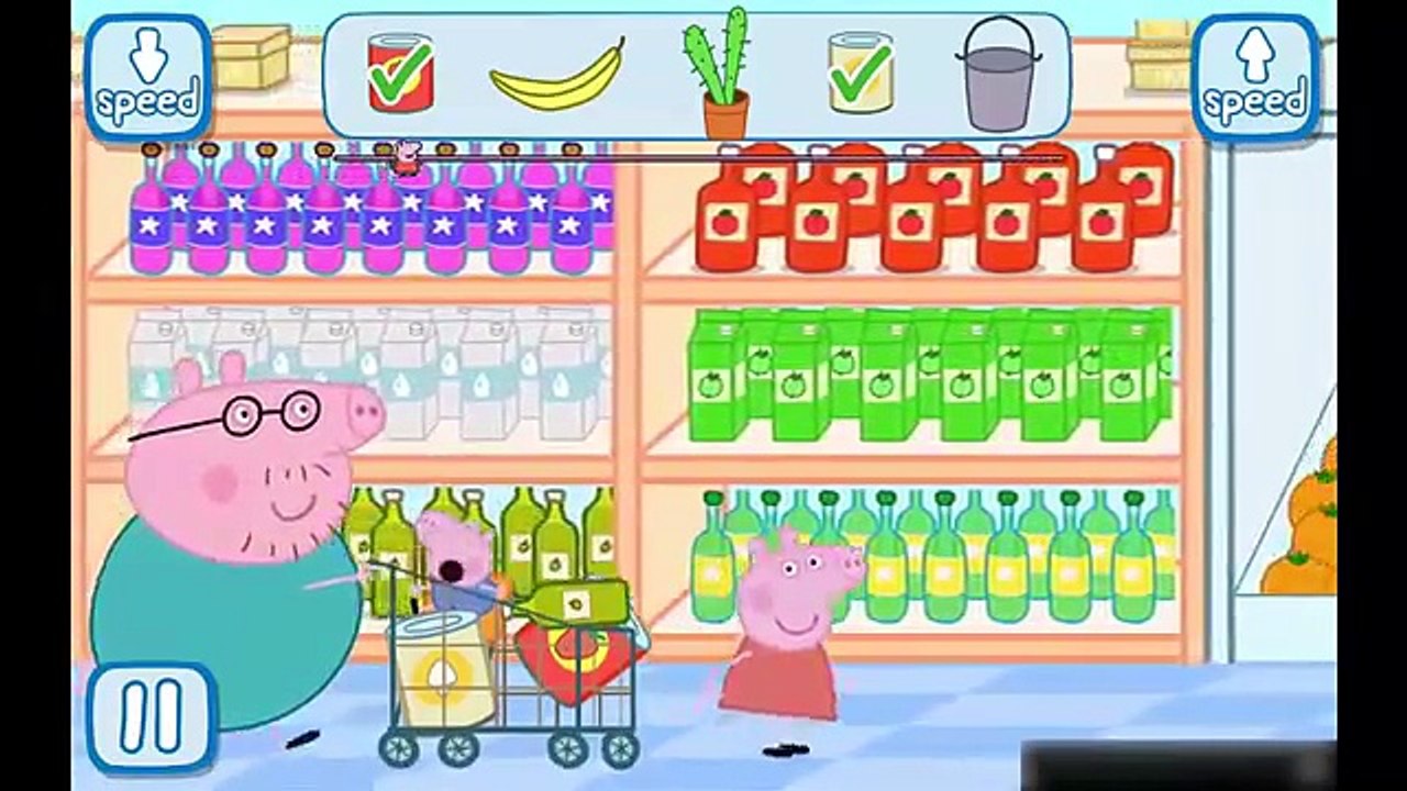 Peppa Pig no supermercado - DISNEY TOY KIDS