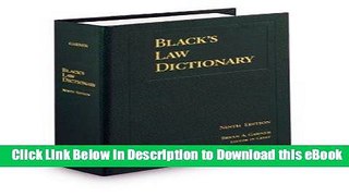 [Read Book] Black s Law Dictionary, Standard Ninth Edition Kindle