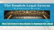 [Read Book] The English Legal System: Legal English Exercise Book (Legal Study E-Guides) Kindle
