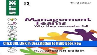 [Reads] Management Teams: Why they succeed or fail Online Books