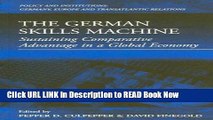 [Reads] The German Skills Machine: Sustaining Comparative Advantage in a Global Economy (Policies