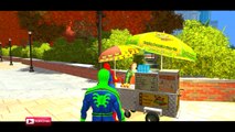 GARBAGE TRUCKS SMASH PARTY w/ HULK COLORS, FUNNY TRASH CARS, Nursery Rhymes and Children S
