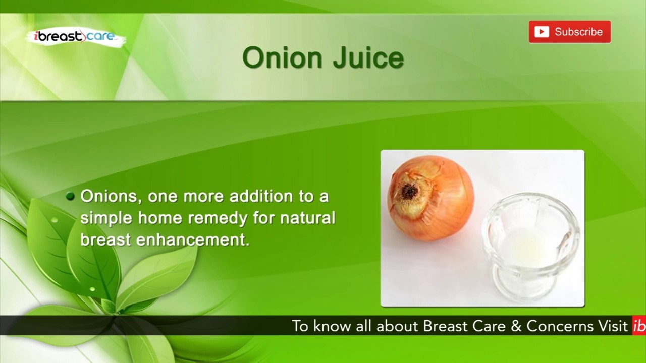 Home Remedies to Enhance Breast Size - Breast Care