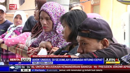 Menangi Putaran Pertama, Ahok Unggul Dalam Hitung Cepat