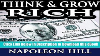 [Get] Think   Grow Rich - Lectures by Napoleon Hill [MP3] Free Online