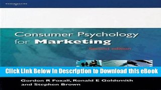 [Get] Consumer Psychology for Marketing Free Online