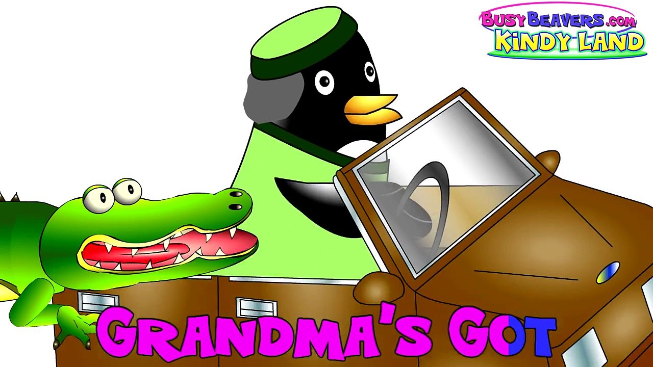 Grandmas Got a Purple Car CLIP - Learning Colors, Learn English, Preschool Songs