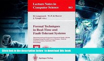 PDF [FREE] DOWNLOAD  Formal Techniques in Real-Time and Fault-Tolerant Systems (Lecture Notes in