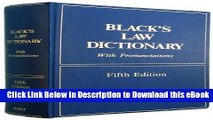 Free PDF Download Black s Law Dictionary: Definitions of the Terms and Phrases of American and