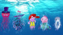 Finger Family Collection | Octopus Vs Jelly Fish Finger Family Nursery Rhymes Plus More