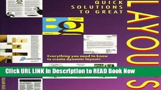 [Best] Quick Solutions To Great Layouts Online Ebook