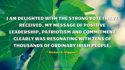 Michael D. Higgins Quotes #1