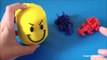 Funny Play Doh Surprise eggs toy Batman car collection - uova sorpresa