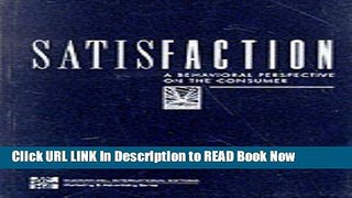 [Reads] Satisfaction: A Behavioral Perspective on the Consumer (McGraw-Hill series in marketing)