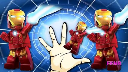 Video herunterladen: Finger Family Nursery Rhymes By Superheroes Minions Ironman Captain America Spiderman Hulk Cartoons