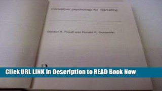 [Best] Consumer Psychology for Marketing Online Books