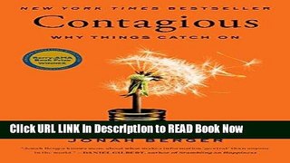 [Best] Contagious: Why Things Catch On Free Books