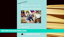 PDF [FREE] DOWNLOAD  Introducción a la literatura infantil en español (Spanish Edition) Lidia