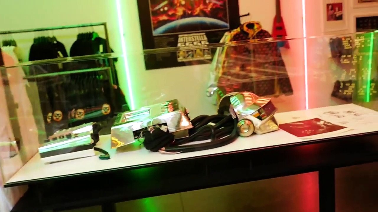 The Daft Punk Pop Up Shop at the Maxfield Gallery, Los Angeles California