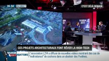 La chronique de Frédéric Simottel: Les projets architecturaux qui font rêver la high-tech - 17/02