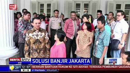 Inilah Komentar Ahok Soal Penanganan Banjir di Jakarta