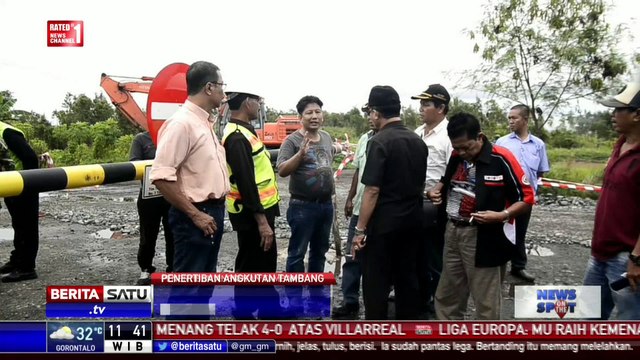 Jalan Penghubung Batola-Tapin Rusak Parah Dilewati Kendaraan Tambang