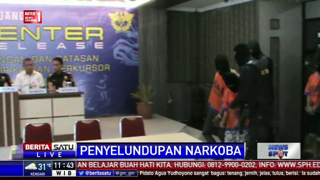 Bea Cukai Bandara Juanda Gagalkan Penyelundupan Sabu dari Malaysia