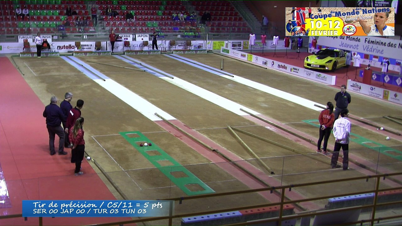 Tir de précision : Serbie / Japon et Turquie / Tunisie, Coupe du Monde féminine des Nations, Saint-Vulbas 2017