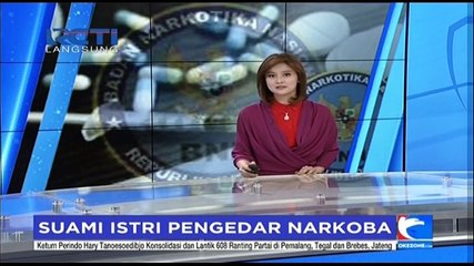 Polisi Tangkap Suami Istri Pengedar Narkoba