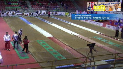Tir de précision : Chine / Japon et Maroc / Turquie, Coupe du Monde féminine des Nations, Saint-Vulbas 2017