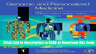 Read Book Genomic and Personalized Medicine: V1-2 Free Books