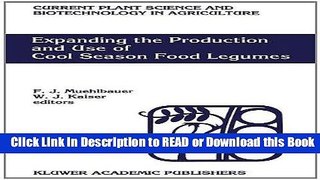 Books Expanding the Production and Use of Cool Season Food Legumes (Current Plant Science and