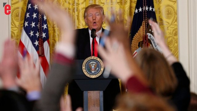 Silence! : Trump s'en prend aux médias lors d'une conférence de presse