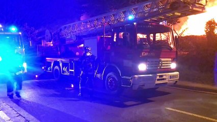 Villenave d'Ornon : incendie à l'usine de la Charcuterie bordelaise