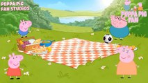 Peppa Pig en inglés Personaje de juego de fútbol de picnic y la Bruja de la policía y de los nuevos videos de Peppa