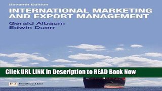 [Reads] International Marketing   Export Management (7th Edition) Online Books