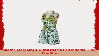 Kitschn Glam SingleSided Norma Halter Apron Fiori One Size f2158846