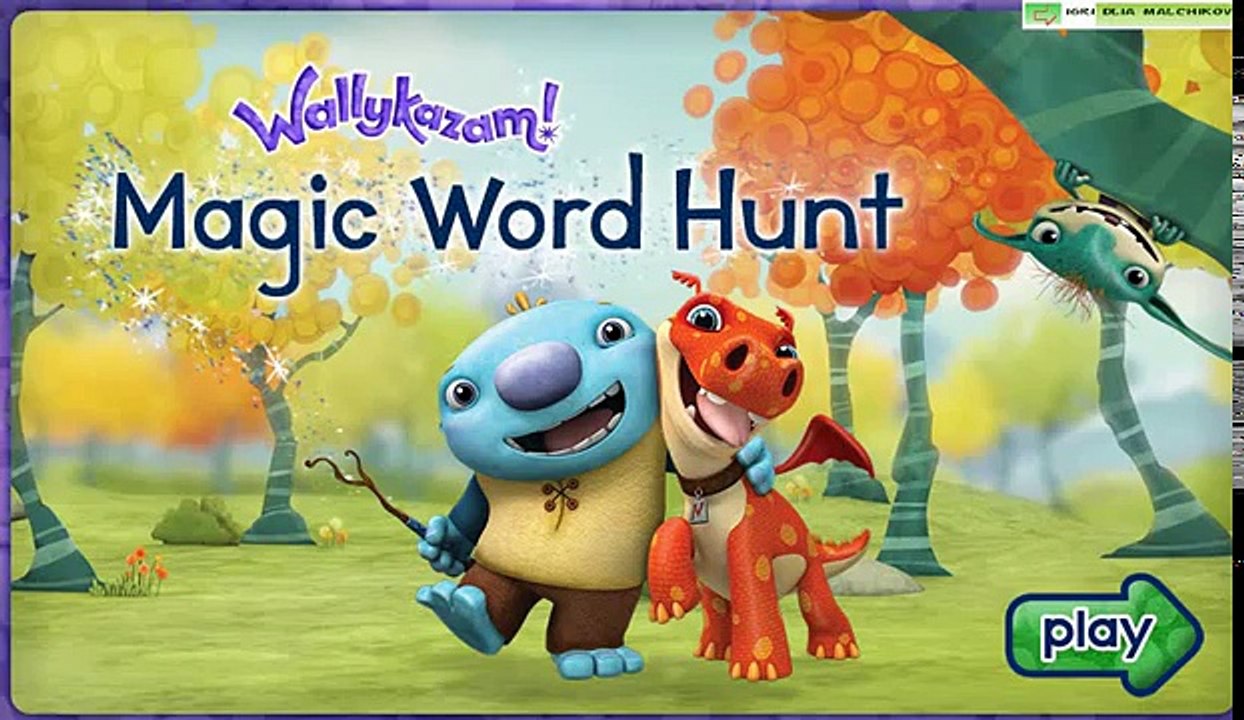 Wallykazam Letter and Word Magic | Wallykazam Full Episodes Nick jr video Games for Kids