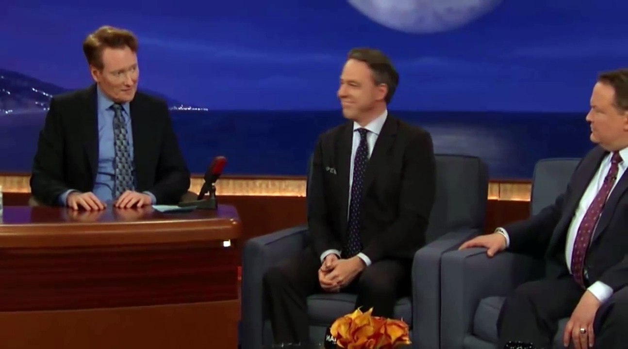 Jake Tapper on CONAN Full Interview 02_14_2017