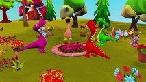 Los dinosaurios dibujos animados Cantando Dedo de la Familia de las Rimas Y Más Niños canciones infantiles para Babie