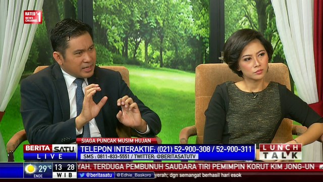 Lunch Talk: Siaga Puncak Musim Hujan #2